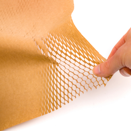 Geschnittenes Bienenwabenpapier 30cm 100m 80g/m²