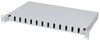 Schaltschrank 19" 1U 12xSC Duplex Grau Fest
