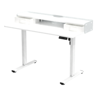 Biurko Elektrycznie Regulowane 120x60 z półkami