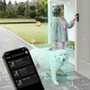 Wideodomofon z inteligentnym zamkiem do drzwi AL501 2K, WiFi, PIR, aplikacja ARPHA PLUS