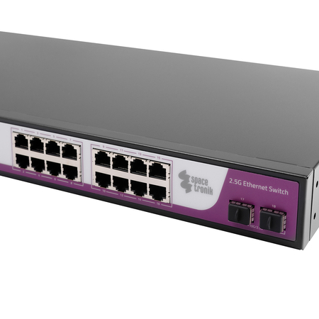 SWITCH 16 portów RJ45 2.5G port SFP 10G SP-SGT116S - zdjęcie 2