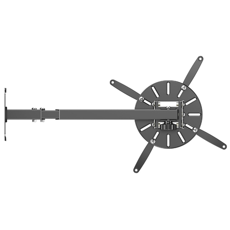 Universal projector ceiling mount bracket