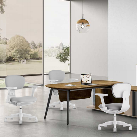 Fotel Ergonomiczny Spacetronik SETTO z Podłokietnikami 4D Czarny