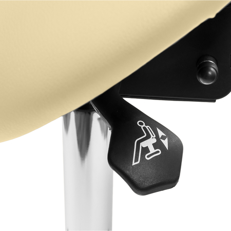 Ergonomiczny hoker regulowany SELLA beżowy Outlet C+