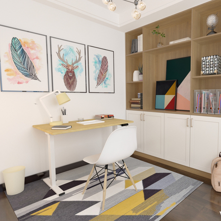 Elektryczny stelaż biurkowy SPE-214RW Outlet B