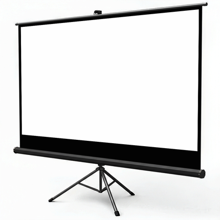 Ekran Projekcyjny ze Statywem 72" 4K Spacetronik