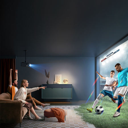 Projektor LCD WiFi6 1080p NFC Yaber K2s OUTLET