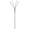 CAT5e F/UTP AWG 26/7 Twisted Pair Kabel Goobay grau 100m