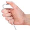 Kabel USB-C 2.0 480Mb/s Goobay w oplocie tekstylnym SuperSoft do 60W biały 0,5m