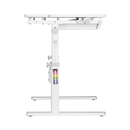 Biurko dziecięce regulowane XD SPE-X102W 80x60 cm Outlet B+