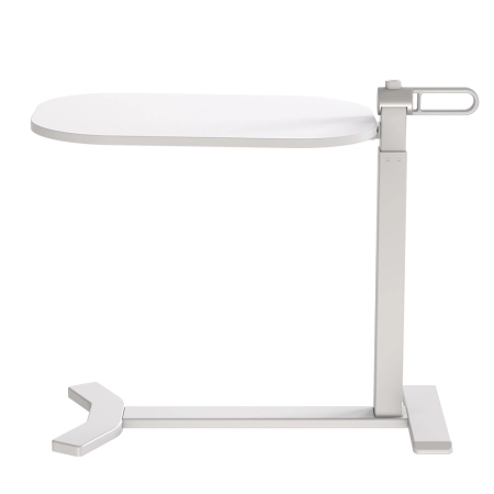 Zestaw wypoczynkowy fotel elektryczny Spacetronik Flax 04M beżowy + stolik regulowany