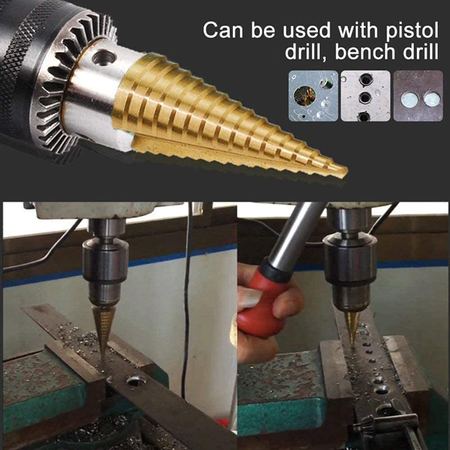 Stufenbohrer SPM-T01 3Stück