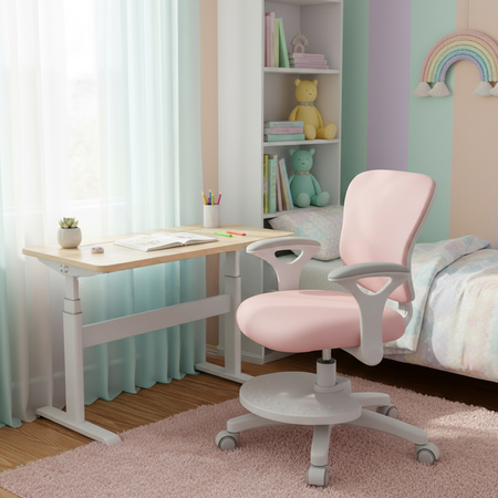 Fotel ergonomiczny dziecięcy Spacetronik SPC-XD17P - zdjęcie 2