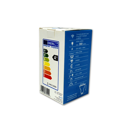Inteligentna żarówka WiFi Qnect QN-WB02 GU10 RGB