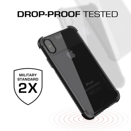 Covert 2 Apple iPhone Xs Hülle schwarz