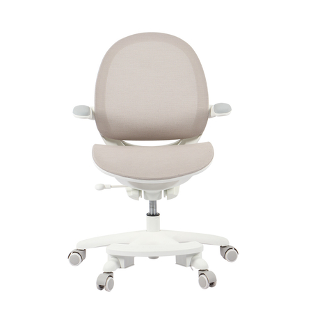 Ergonomiczne krzesło dziecięce – kremowe - Spacetronik SPC-XD03C