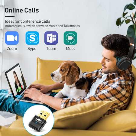 B10A Bluetooth Audio-Sender 5.0 USB 1Mii 20m