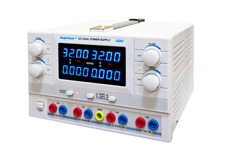 Labor-Netzteil 2x150W 30V 5A PeakTech 6210