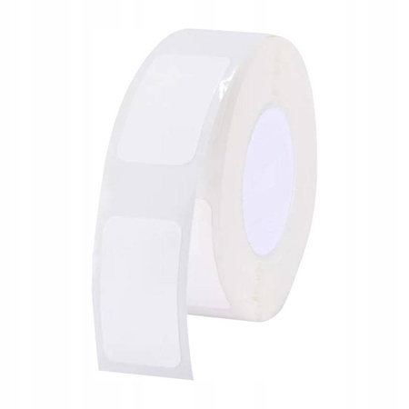Etykiety na rolce do drukarek Niimbot z serii D białe 14x22mm 250 sztuk