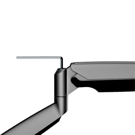 Wytrzymały uchwyt do 2 monitorów VESA 17”-35” Spacetronik SPA-S120B z wejściami USB OUTLET