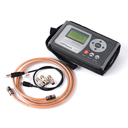 Miernik do kablówki DVB-C 4-1000MHz CATVmeter QAM Expert - wada wyświetlacza