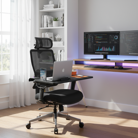 Zestaw Spacetronik LUMBO 11 z podstawką SPC-LUMBO i wsparciem pleców - zdjęcie 2