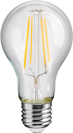 Żarówka LED z filamentem 7W gwint E27 światło białe ciepłe 2700K Goobay - zdjęcie 2