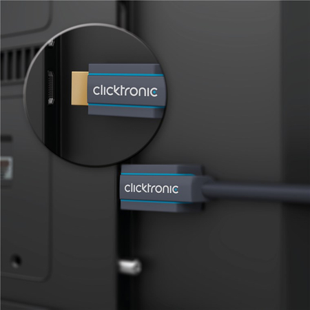 CLICKTRONIC HDMI 2.0 4K 60Hz 2m Kabel