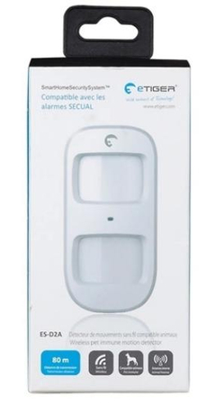 ES-D2A eTiger Bezprzewodowa Czujka Ruchu 2xPIR-PET
