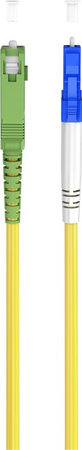 Kabel światłowodowy FOC simplex OS2 SC-APC - LC-UPC Goobay 25m - zdjęcie 2