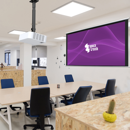 Universal projector ceiling mount bracket