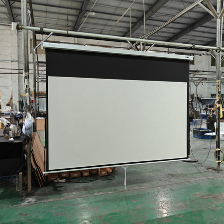 Zestaw ekran reczny uchwyt transmiter HDMI pilot prezentacyjny