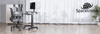 Buddy 03 verstellbarer Trolley-Tisch schwarz