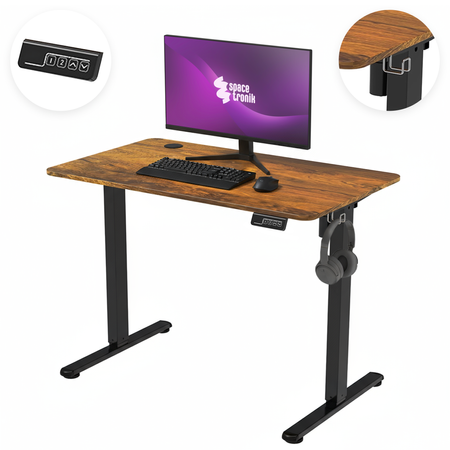 Elektryczne biurko Moris SPE-O111BR 120×60 cm - zdjęcie 2