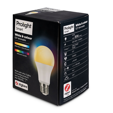 Smart żarówki WiFi E27 RGB 9W Tuya Google Alexa Laxihub Duopack