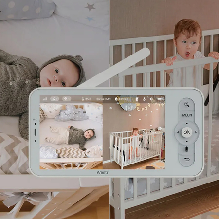 Zestaw 2 kamer z ekranem Arenti AInanny