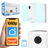 Kamera wodoszczelna na WiFi z LED Tuya Smart Laxihub F1-TY + microSD 32 GB
