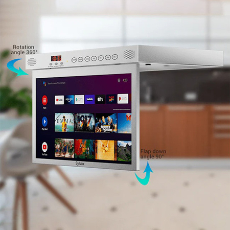 Sylvox 15.6" Smart kuchenny Google TV Wifi BT