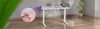Zeichentischplatte für Schreibtisch - Whiteboard 140 x 60 cm