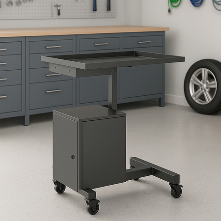 Tool Carts with Secure Lockable Cabinets