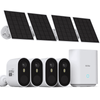 Zestaw 4 kamer solarnych + stacja 32GB Aosu SL-C7P-4H