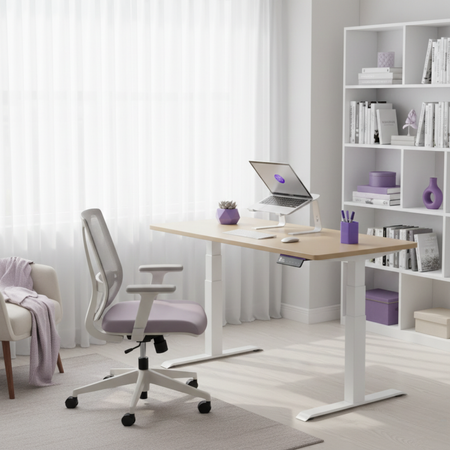 Elektryczny stelaż biurkowy Spacetronik SPE-232OB - zdjęcie 2