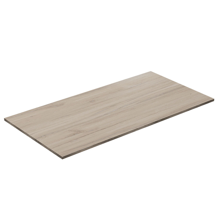 Universal-Schreibtischplatte 130x65x1,8cm Sonoma Eiche