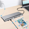 Mehrfachanschluss SPU-M02 USB-C HDMI VGA RJ45 USB 3.0 SD