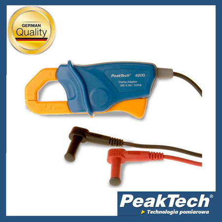 Multimeter-Zangenadapter 200A PeakTech 4200 - zdjęcie 2