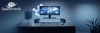 Podstawka Audio z głośnikami OUTLET pod monitor lub laptopa Spacetronik SPP-142B