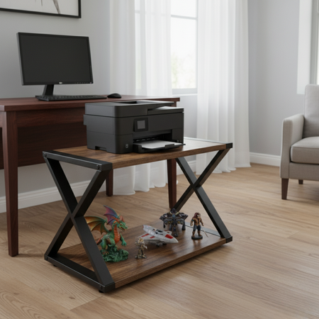 Spacetronik Hugel Monitorständer Schwarz