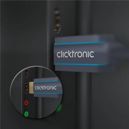 CLICKTRONIC Kabel adapter USB-C do HDMI 2.0 4K 60Hz 2m OUTLET - zdjęcie 2