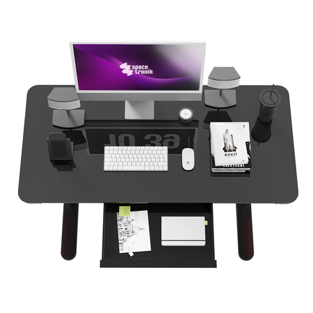 Mobile Singlel-Motor Sit-Stand Desk ASTRID