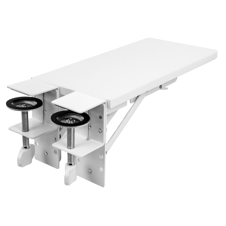 Podłokietnik do biurka Spacetronik SPB131W ergonomiczne wsparcie biały